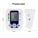 ZK-B02 Automatic Digital Upper Arm Blood Pressure Monitor Sphygmomanometer Pressure Gauge Heart Beat Rate Meter Tonometer Pulsometer