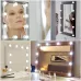 10 PCS 10W Multi-Level Adjust Brightness White Light Makeup Mirror Vanity LED Light Bulb