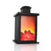 Outdoor LED Table Lamps Artificial Fireplace Candlestick Charcoal Flame Retro Decoration Warm Light