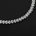 Glamorous Female Crystal Bracelet with Artificial Diamond Inlaid for Wedding