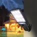 616 Solar Street Light LED Human Body Induction Garden Light 60 SMD With Remote Control