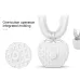 Vwhite 3 Cleaning Modes Silicone Electric Automatic Beauty Tooth Instrument White