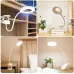 YAGE YG-8102 2W 18LEDs Touch Switch 3-Level Dimming Clip Desk Lamp Eye Protection LED Light
