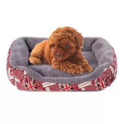 National Flag Four Seasons Genuine Warm Pet Dog Kennel Mat Pet Bed