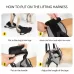 Dog Hind Leg Auxiliary Strap Decompression Auxiliary Travel Belt For Elderly and Injured Dog