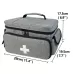 Small Medicine Storage Bag Home First Aid Kit Grey