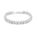 Glamorous Female Crystal Bracelet with Artificial Diamond Inlaid for Wedding
