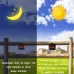 4pcs in Box Solar Animal Repeller Waterproof Animal Deterrent with Red LED Light