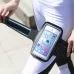 Sports Outdoor Arm Bag Fitness With Touch Screen Mobile Phone Arm Bag Black