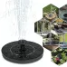 16cm Solar Water Fountain Pool Outdoor Bird Bath Solar Powered Fountain Floating Water