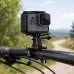 Universal Bike Motorcycle Handlebar Mount with Screw for PULUZ Action Sports Cameras Jaws Flex Clamp Mount for GoPro Insta360 DJI and Other Action Cameras