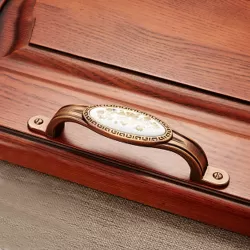 Cabinet Zinc Alloy Retro Handle Coffee Cat Eye Handle
