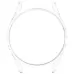 For Sansung Galaxy Watch 7 44mm Half Pack Hollow PC Watch Protective Case