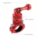 360 Degree Rotation Bike Aluminum Handlebar Adapter Mount with Screw for GoPro Insta360 DJI and Other Action Cameras