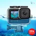For GoPro HERO13 Black or 12 Black or 11 Black or 10 Black or 9 Black 60m Waterproof Housing Protective Case with Buckle Basic Mount Screw
