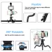 4 in 1 Vlogging Live Mini Octopus Bracket Kit Studio Light Microphone Phone Clamp Kits