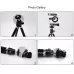 Camera Tripod Mount Adapter for Action Sports Cameras Jaws Flex Clamp Mount for GoPro Insta360 DJI and Other Action Cameras