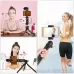 4 in 1 Vlogging Live Mini Octopus Bracket Kit Studio Light Microphone Phone Clamp Kits