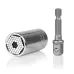 Universal Torque Wrench Head Set Socket Sleeve 7-19mm Power Drill Ratchet Bushing Spanner Key Magic Multi Hand Tools