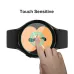 2 PCS For Samsung Galaxy Watch4 44mm ENKAY Hat-Prince 9H Curved Edge Tempered Glass Screen Protector Watch Film