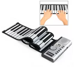 Datopal 61 Key Roll Up Soft Keyboard Piano MIDI