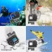 For GoPro HERO13 Black or 12 Black or 11 Black or 10 Black or 9 Black 60m Waterproof Housing Protective Case with Buckle Basic Mount Screw
