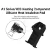 Silicone Heat Insulation Pad Compatible with A1 Series H2D Heating Component Thermal Insulation Protective Cover 3D Printer Hotend Parts