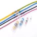100 PCS Seal Heat Shrink Butt Wire Connectors Blue Terminals Solder Sleeve Blue