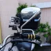 PULUZ Fixed Metal Motorcycle Holder Mount for GoPro Insta360 DJI and Other Action Cameras
