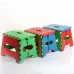 Portable Thick Plastic Kids folding Stool Outdoor Activity Tool Home Traveling Necessity Color Random Delivery