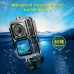 60m Waterproof Housing Diving Case for DJI Action 2 Camera Unit or Action 2 Power Combo or Action 2 Dual-Screen Combo