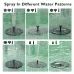16cm Solar Water Fountain Pool Outdoor Bird Bath Solar Powered Fountain Floating Water