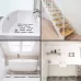 24pcs in Bag Wavy Shaped Gravel Pattern Bathtub Non-Slip Sticker