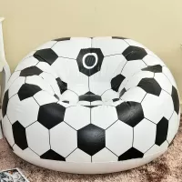 Fashion Casual Lazy Chair Creative Inflatable Sofa Single Stool Football Sofa