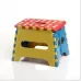 Portable Thick Plastic Kids folding Stool Outdoor Activity Tool Home Traveling Necessity Color Random Delivery