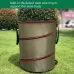 Pop-Up Outdoor Trash Can Lawn Garden Portable Leaves Garbage Bag M