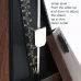 FRIEND Tower Mechanical Terrace Piano Guitar Violin Universal Rhythm Instrument Tower Mahogany Color