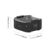 For DJI OSMO Pocket 4 or 3 PULUZ USB-C Type-C Dock Desktop Charging Base Aluminum Alloy Bracket