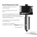 Removable Hardened Steel Hotend Kit High Flow Extrusion Wear-resistant Nozzle Hot End Assembly for High Speed 3D Printing
