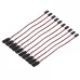 10 pcs 15cm Servo Extension Lead Wire Cable