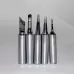 110V US Plug Black Head Black Metallic LCD Temperature Regulating Soldering Iron And Soldering Iron Tip Set Electric Soldering Iron Welding Tool