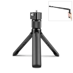 For Insta360 X3 or X4 or X4 Air or X5 or DJI Osmo 360 PULUZ Rotary Handle Desktop Tripod Stand
