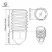 Hardened Steel Nozzle Compatible with A1 or A1 mini or P2S or H2D or H2C or H2S Internal Polishing Removable Nozzle 3D Printer Parts