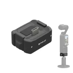 For DJI OSMO Pocket 4 or 3 PULUZ USB-C Type-C Dock Desktop Charging Base Aluminum Alloy Bracket