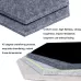 Polyester Fiber Wall Decoration Sound Insulation Cotton Sound Absorbing Board Without Glue