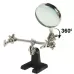 Helping Hand Magnifier Hand Soldering Iron Stand Helping 2x Optical Magnifying Solder Tool