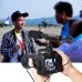 Professional Interview Condenser Video Shotgun Microphone with Audio Cable for DSLR or DV Camcorder