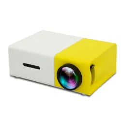 400LM Portable Mini Home Theater LED Projector with Remote Controller Support HDMI AV SD USB Interfaces