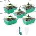 5 Set Plant Seed Starter Trays Kit Seedling Tray Starter With Grow Light