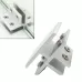 T-type Cliped 8-10mm Aluminum Alloy Glass Combination Clamp Cabinet Partition Fixing Clip